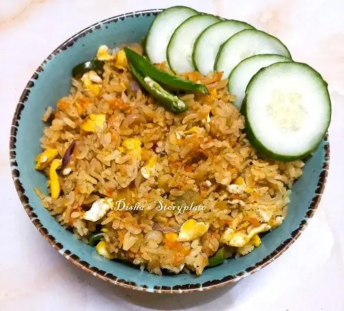 Chirer polao recipe in bengali - চিড়ার পোলাও রেসিপি Disha's Storyplate