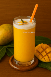Easy Mango Milk Shake  সহজ ও মজাদার ঠান্ডা ঠান্ডা ম্যাঙ্গো মিল্কশেক রেসিপি