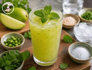 Summer Special Green Mango Juice  স্বাস্থ্যকর ও সুস্বাদু কাঁচা আমের শরবত রেসিপি
